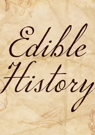 Edible History poster