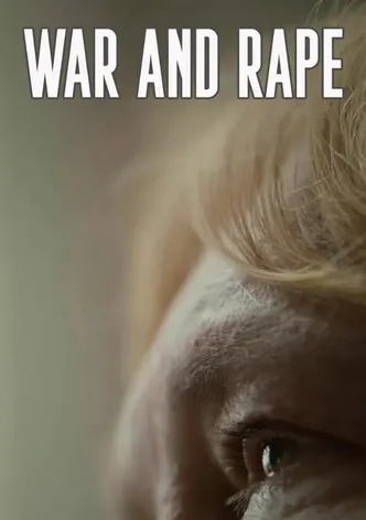 War and Rape poster