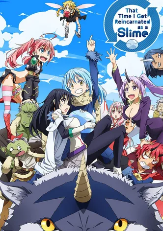 Tensei Shitara Suraimu Datta Ken poster